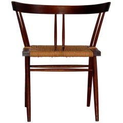 GEORGE NAKASHIMA ; GRASS SEAT CHAIR