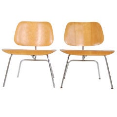 Vintage Eames Lcm Chairs ; Evans Labels