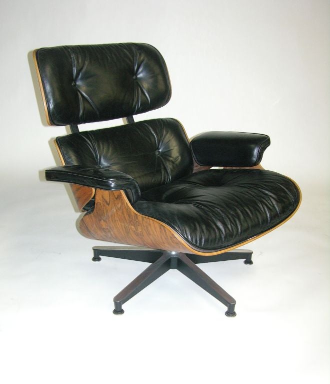 Eames Lounge Chair and Ottoman produced by Herman Miller 1