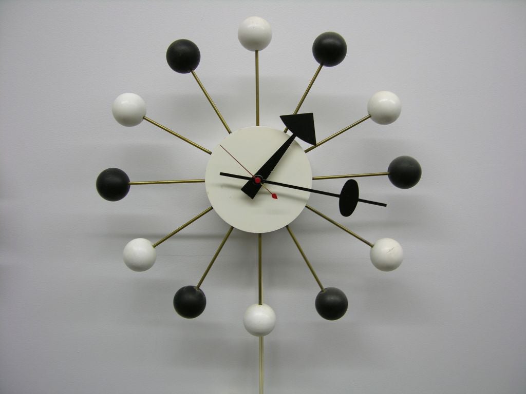 George Nelson & Associates Ball Clock