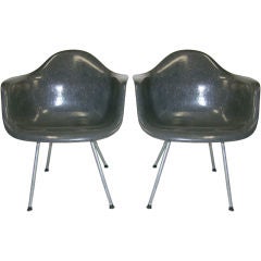 Charles and Ray Eames Pair of Armchairs