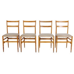 Set Of 4 Gio Ponti Chairs