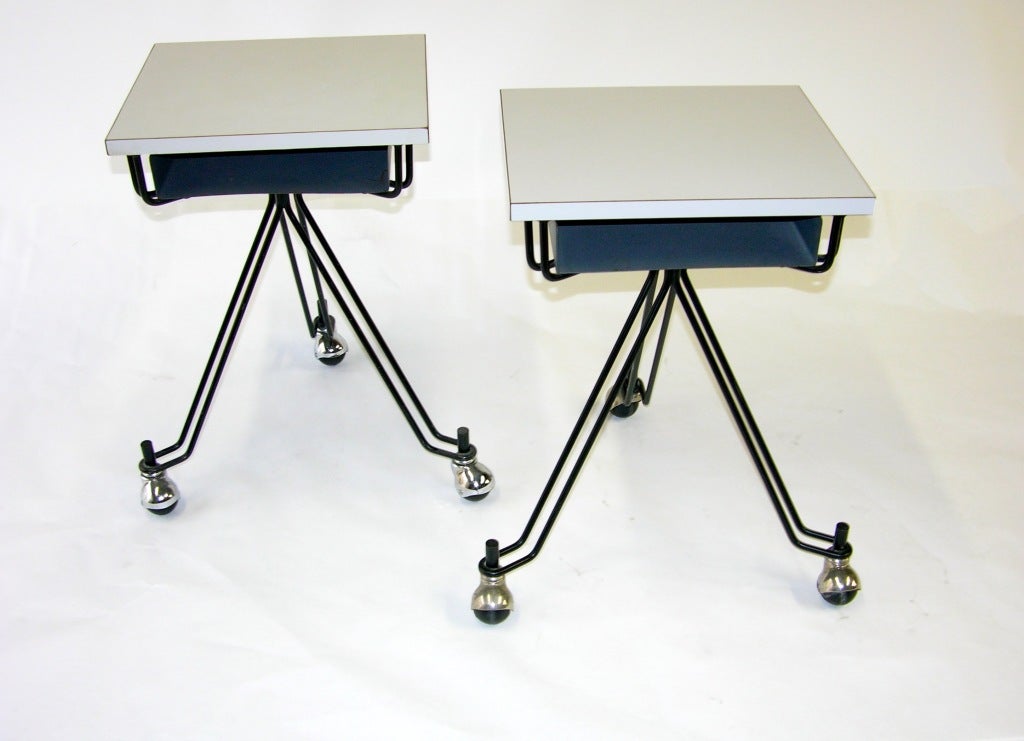 American Eliot Noyes and Associates pair of Dictation Stands