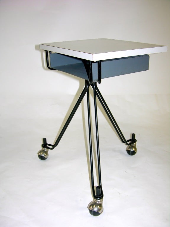 Eliot Noyes and Associates pair of Dictation Stands 2