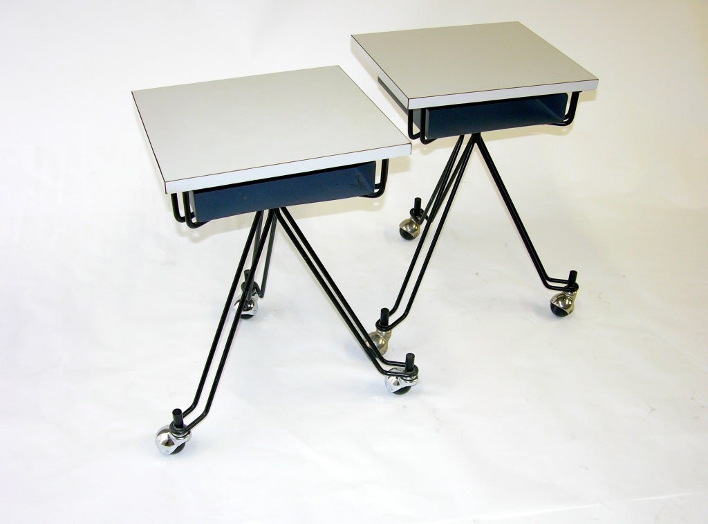 Eliot Noyes and Associates pair of Dictation Stands 5