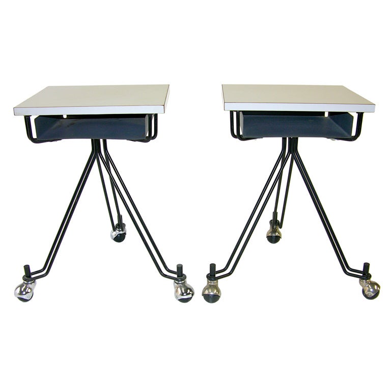 Eliot Noyes and Associates pair of Dictation Stands