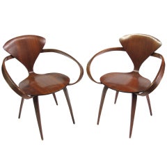 Norman Cherner Armchairs for Plycraft