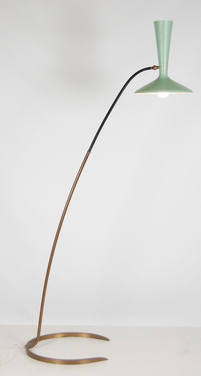 Mid-20th Century Stilnovo Floor Lamp