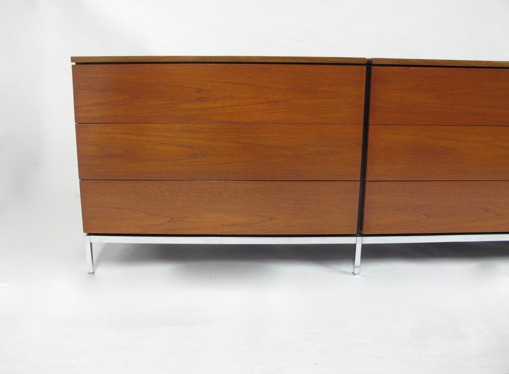 American Florence Knoll 12 Drawer Dresser by Knoll Associates