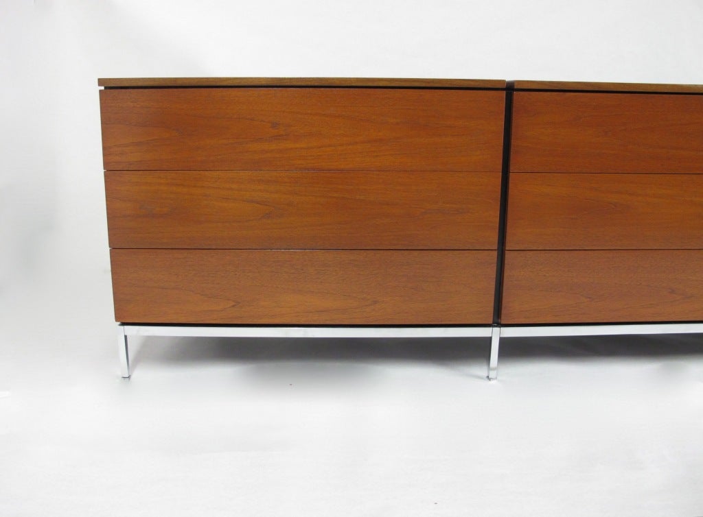 Florence Knoll 12 Drawer Dresser by Knoll Associates at 1stdibs