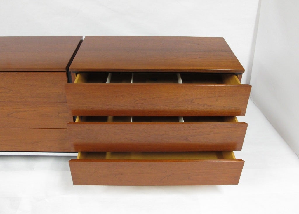 Florence Knoll 12 Drawer Dresser by Knoll Associates at 1stdibs