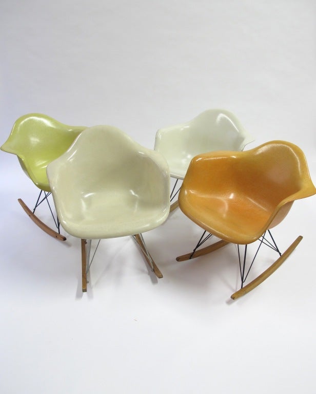 American Eames Rocking Chairs, Herman Miller