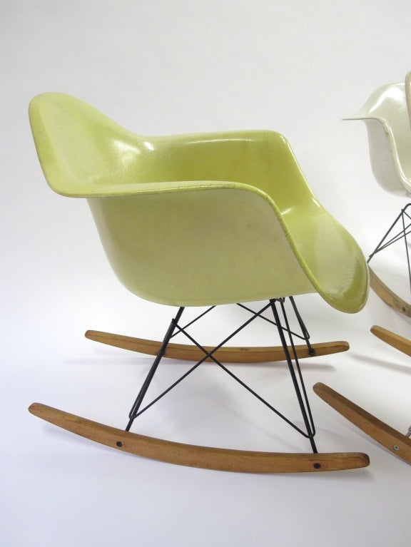 Eames Rocking Chairs, Herman Miller 3