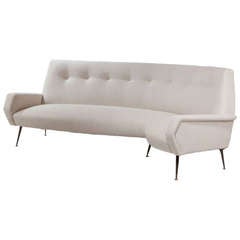 Large Angular Italian Sofa
