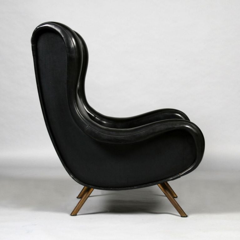 Italian Pair of 'Senior' chairs by Marco Zanusso For Sale