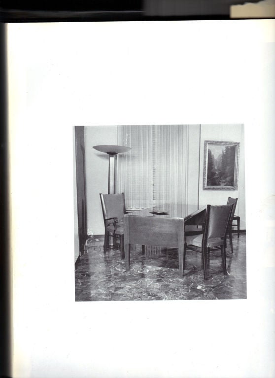 Mid-20th Century Walnut Desk and Chairs by Osvaldo Borsani
