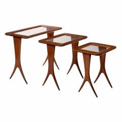 Set of nesting tables  by Raphael (1912-2000)