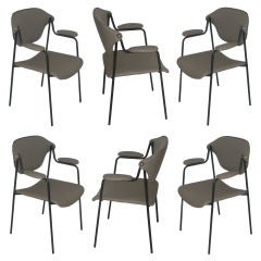 Set Of Six Dining Chairs By Rima