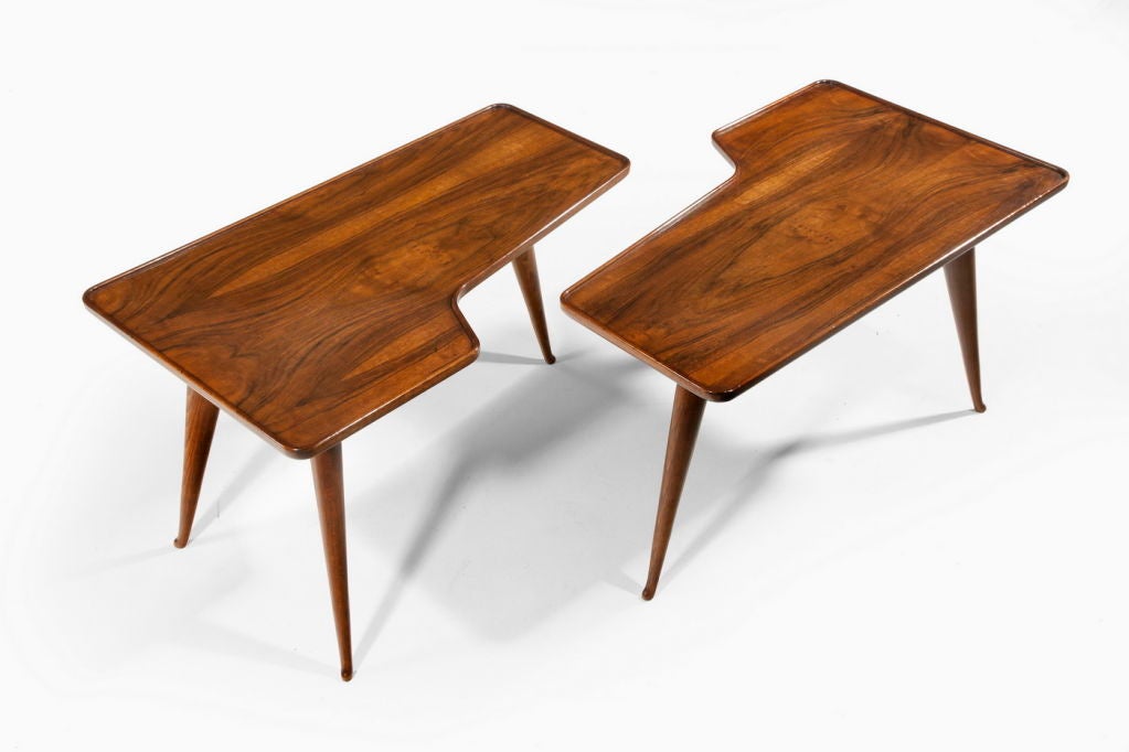 Italian Pair of tables designed by Gio Ponti