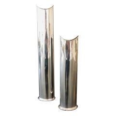 Silverplated Vases by Lino Sabattini