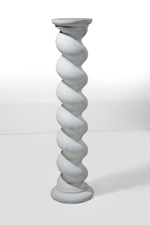 French plaster column