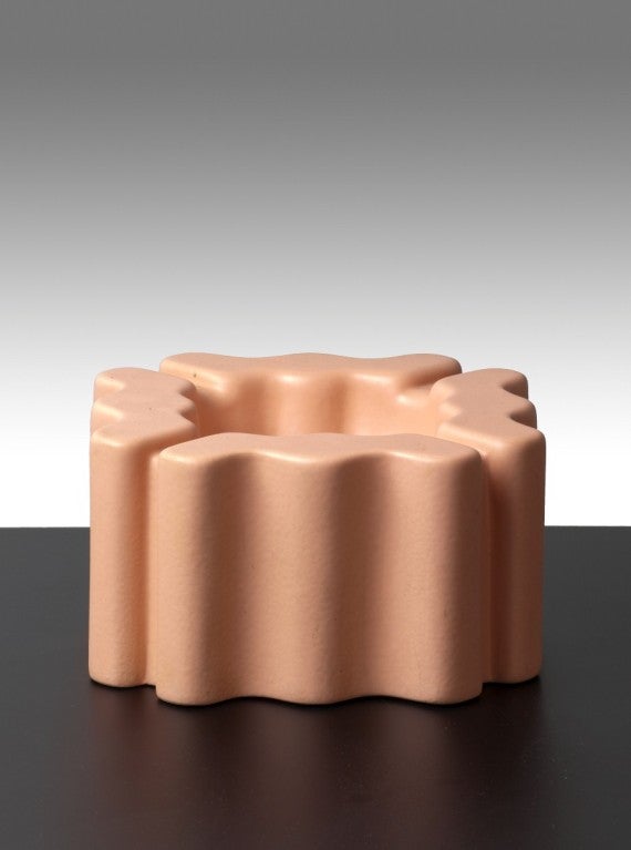 Ceramic dish or ashtray by Ettore Sottsass (1917-2007