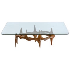 Exceptional Bronze Coffee Table By Victor Roman