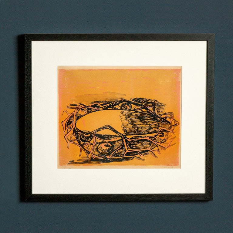 Set Of Early Lithographs By Axel Salto