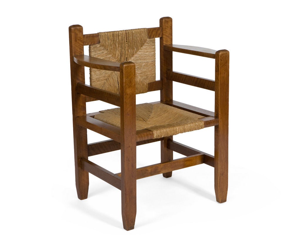 Arts and Crafts Armchair designed by E.G. Punnett