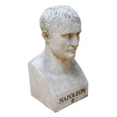 Plaster Bust of Napoleon