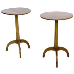 Antique Pair of "Shaker" Side Tables