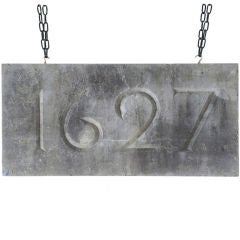 Belgian Blue Fossil Limestone Date Stone