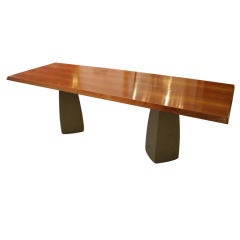 Rare long table by Angelo Mangiarotti for Poltronova