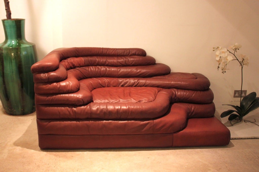 Leather sofa - Model DS-1025


