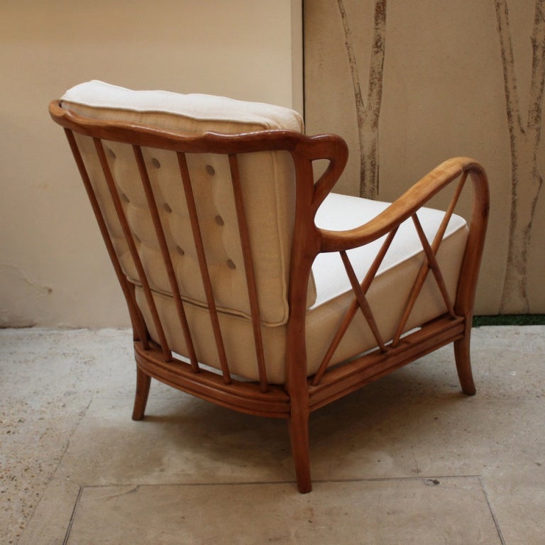Italian Paolo Buffa armchairs.