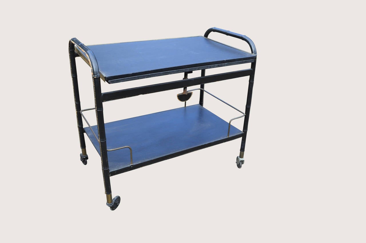 Jacques Adnet Trolley