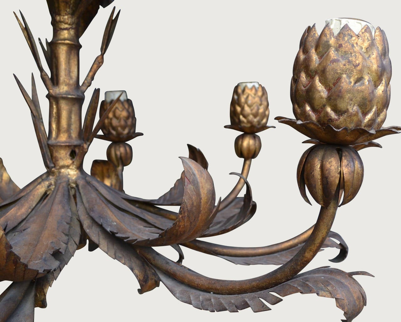 French Pineapple Chandelier, circa 1940