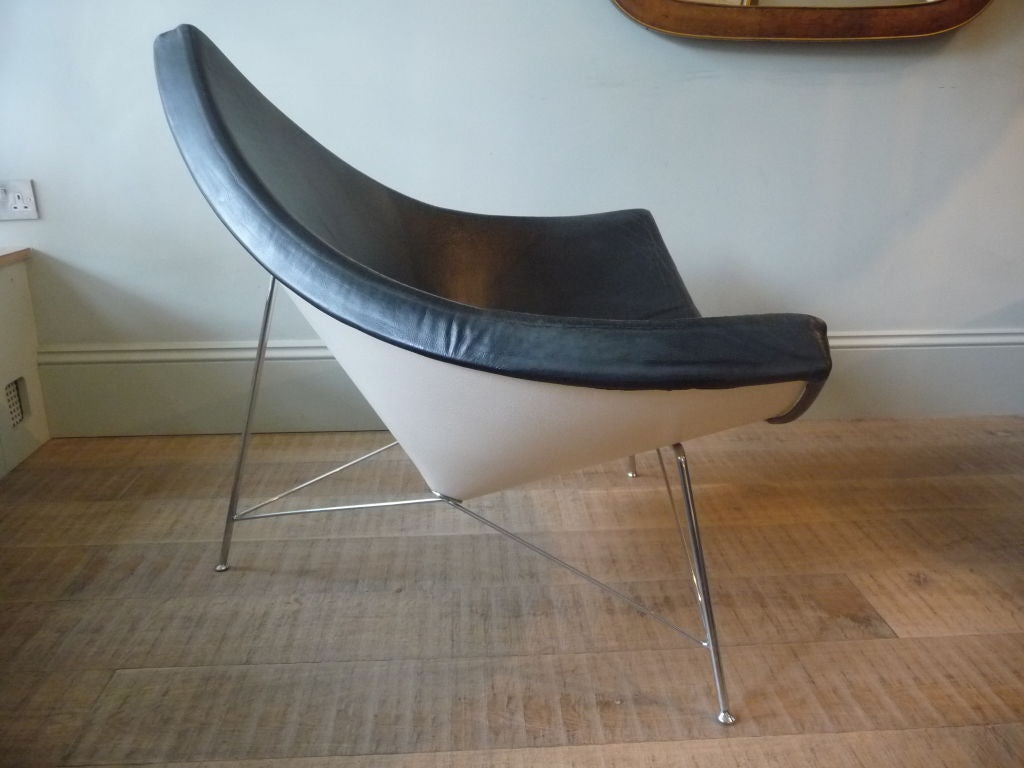 Mid-20th Century george nelson coconut chair