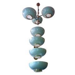 Ceiling Light and 4 Appliques c, 1950