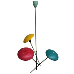 Italian Ceiling Light c, 1950