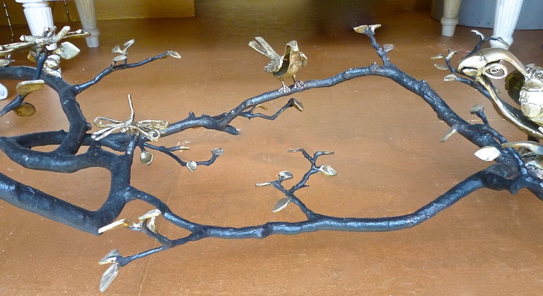 XXIe siècle et contemporain Table basse en bronze 