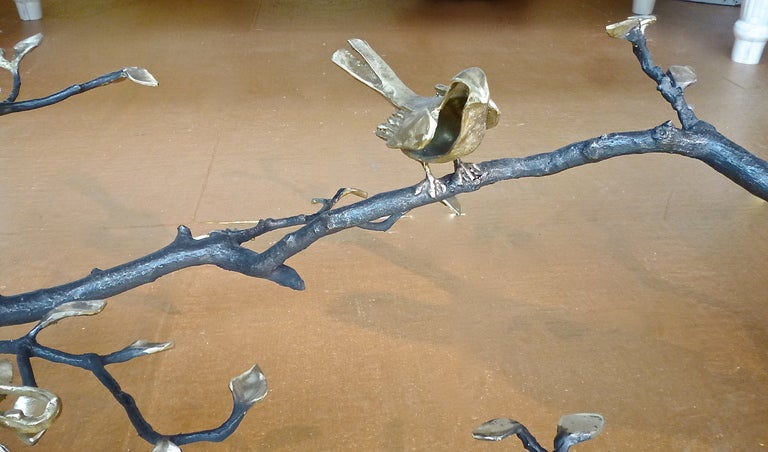 Table basse en bronze 