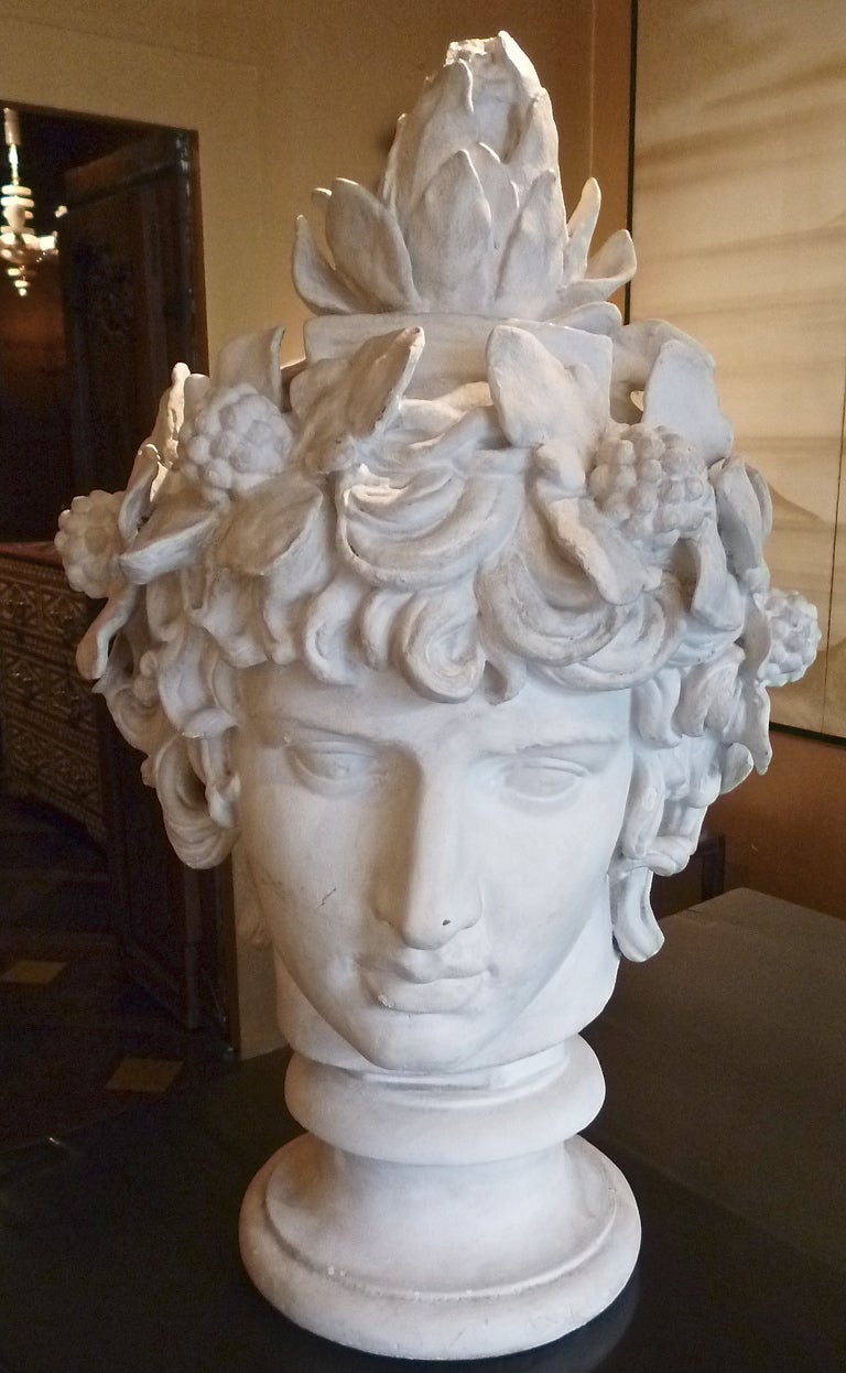 bust of dionysus