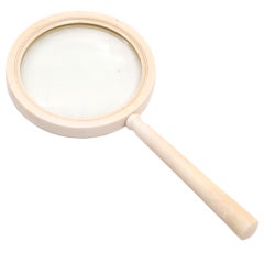 Large Ivory Magnifying Glass at 1stDibs | ivory handle magnifying glass, large  square magnifying glass