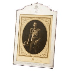 Antique Royal Silver Photo Frame