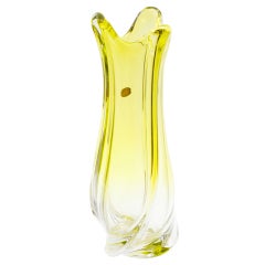 Grand vase de forme libre Val St Lambert