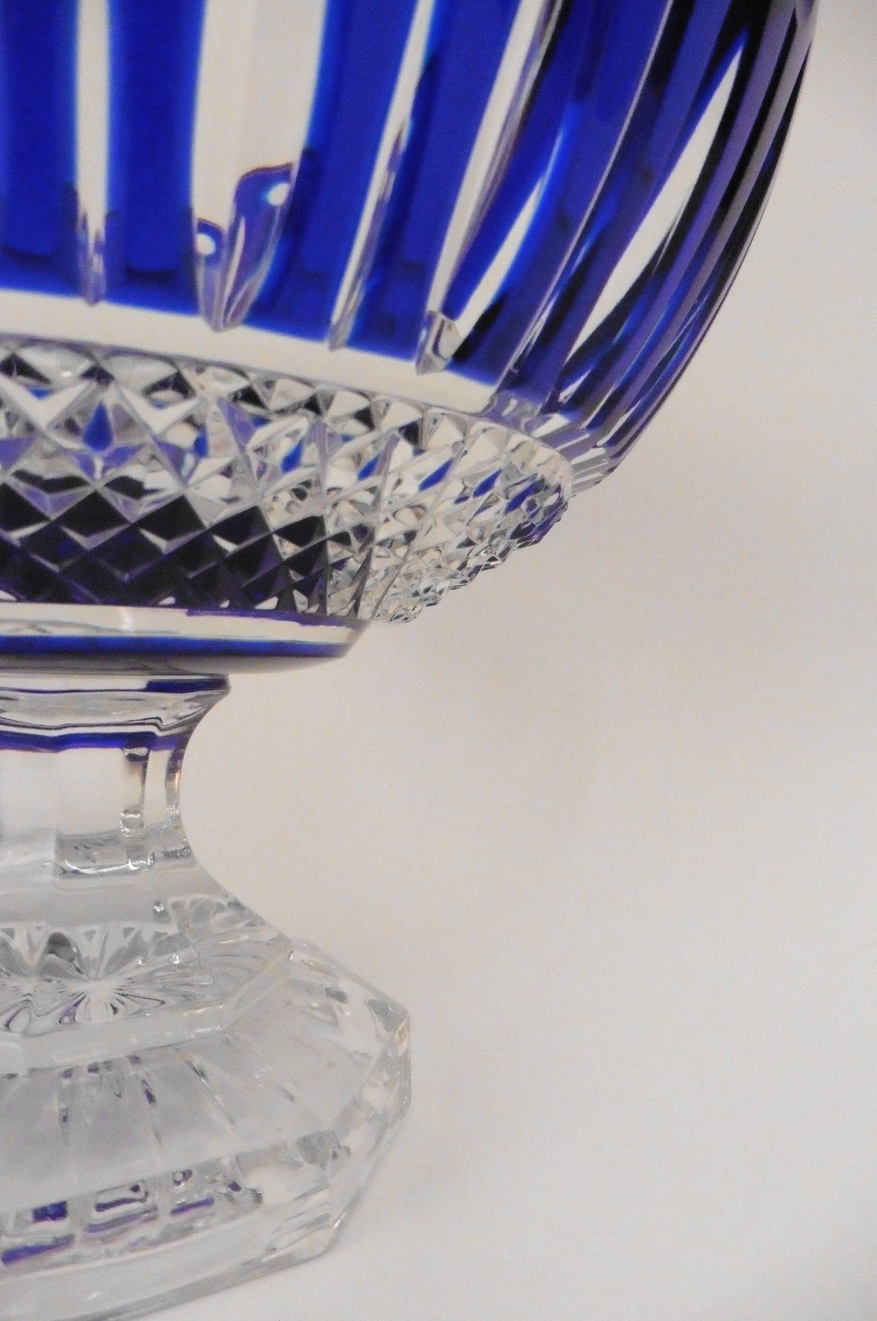 blue crystal bowl