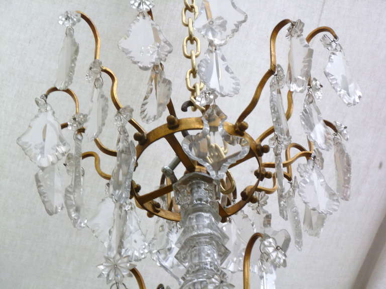 Palatial French Louis Philippe Gilt Bronze & Crystal 36 Light Chandelier circa 1845 In Good Condition In London, GB