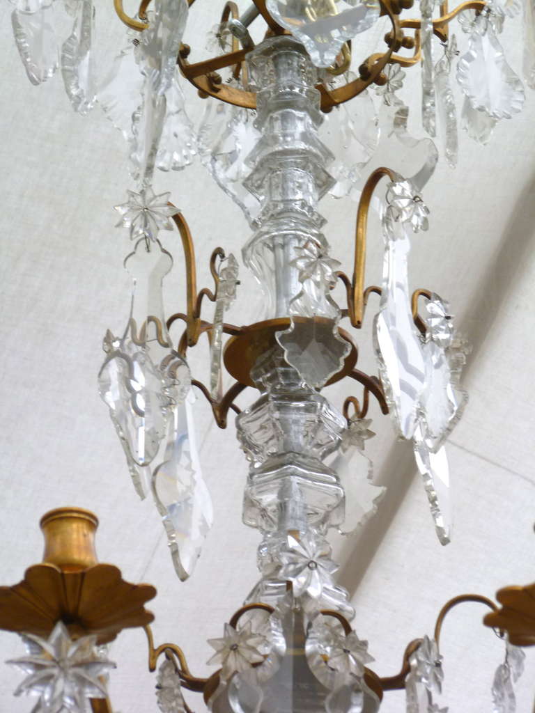 Palatial French Louis Philippe Gilt Bronze & Crystal 36 Light Chandelier circa 1845 1
