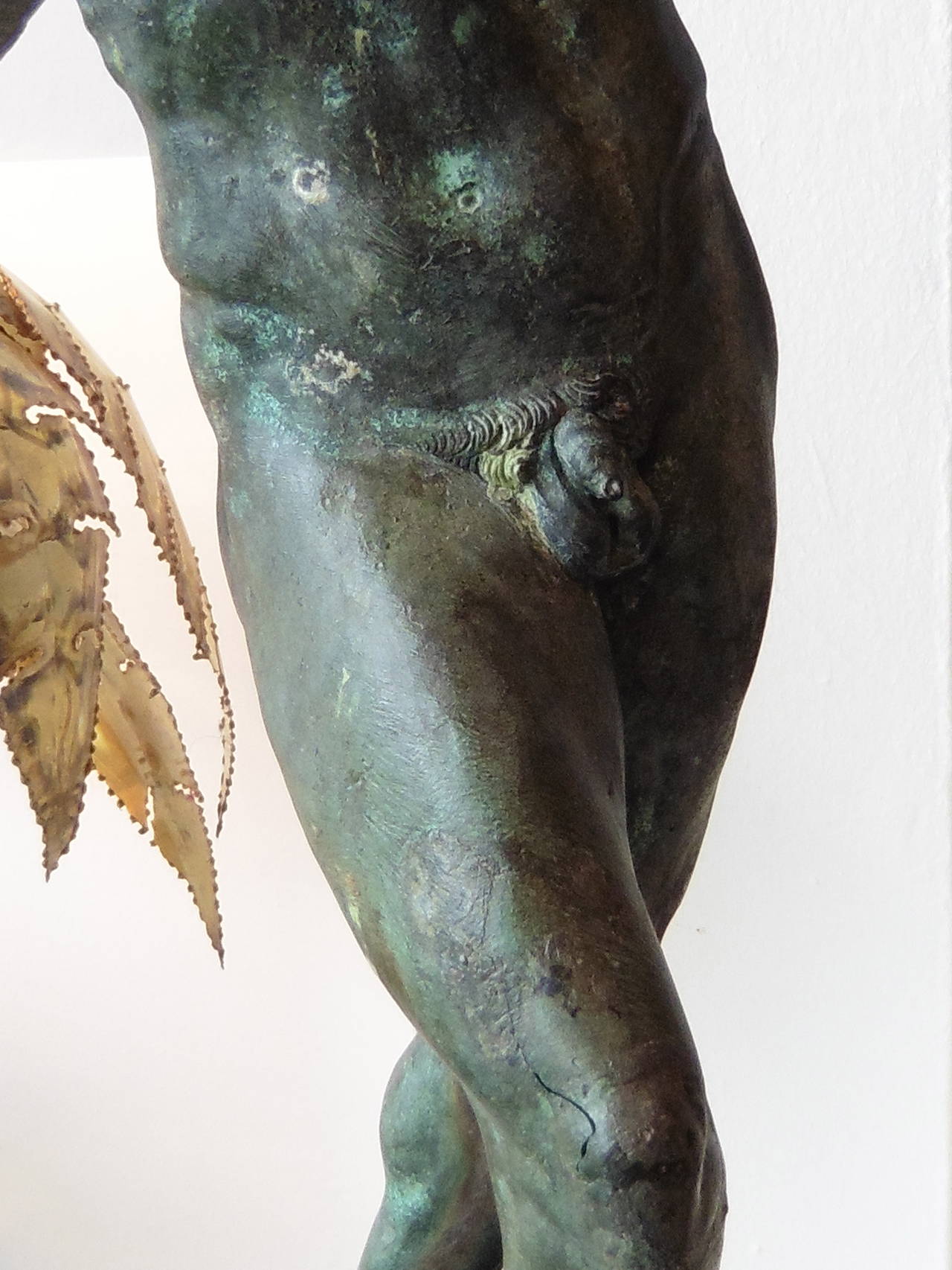 Italian Cast Bronze Model of the Dancing Faun by  Fonderia Chiurazzi c.1900 2